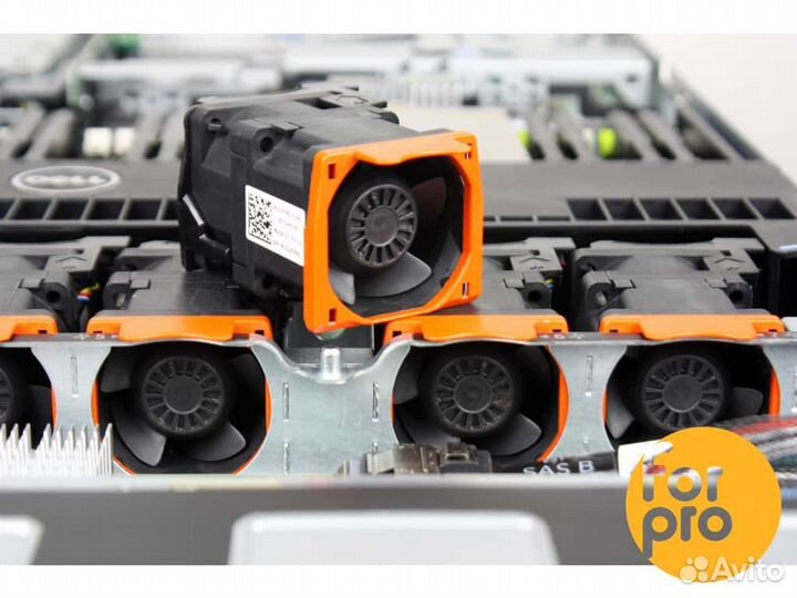 Сервер dell R620 8SFF 2xE5-2620 96GB, H710