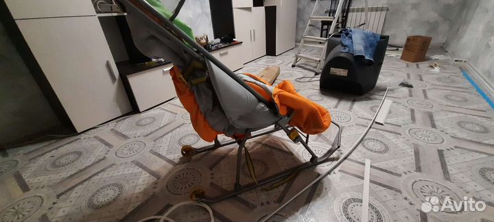 Детские санки коляска бу