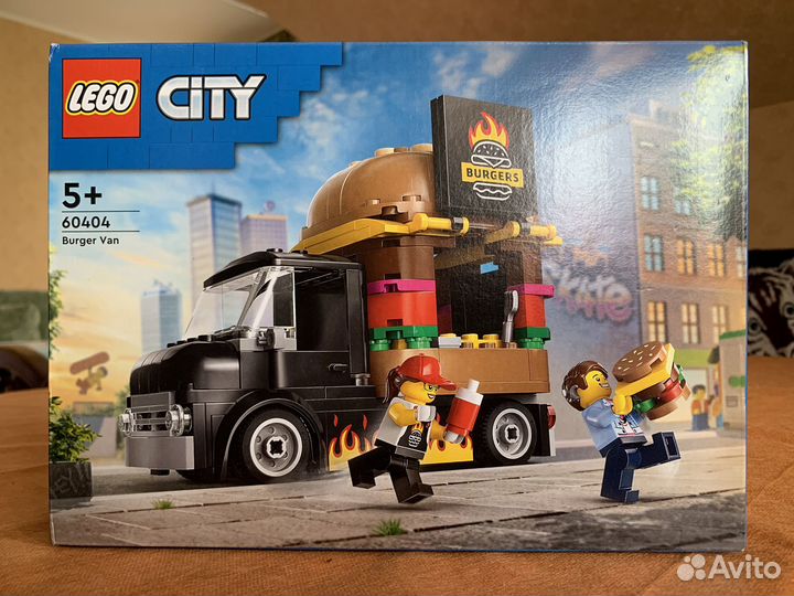 Lego City Vehichles Burger Truck, 60404