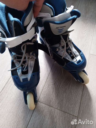 Роликовые коньки детские раздвижные