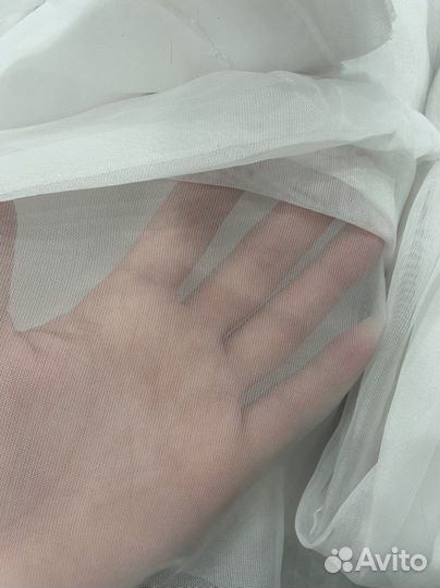 Шторы тюль вуаль новый 3,4,5,6 м на ленте