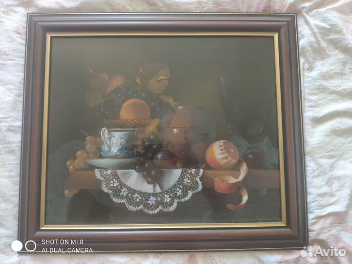 Картина маслом на холсте в раме