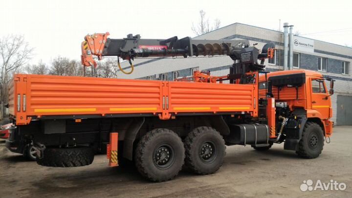 КАМАЗ 43118 с КМУ, 2024