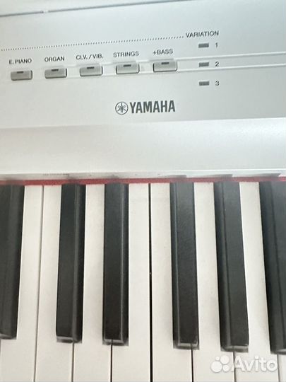 Цифровое пианино yamaha p 125