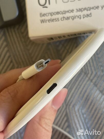 Зарядка беспроводная Deppa Qi Fast Charger