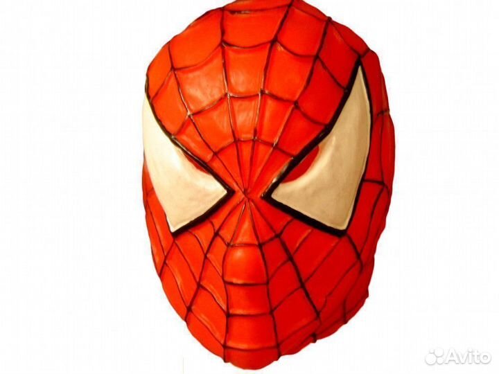 Маска Человек паук латекс карнавальная