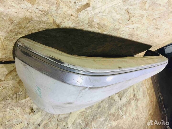 Бампер задний Toyota Mark II X80 Белыйцарапинырыча