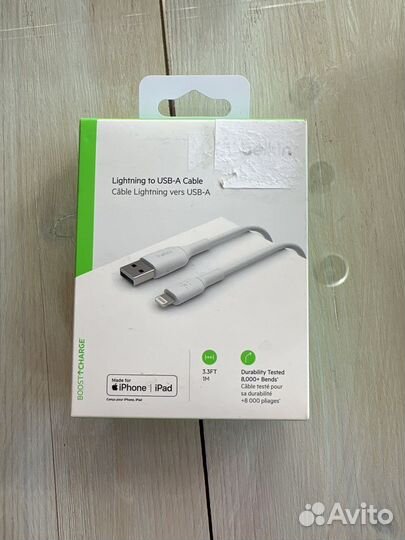 Apple Lightning кабель Оригинал 1м, 2м