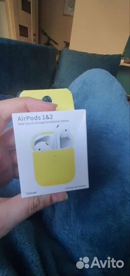 Чехол для наушников airpods 1/2