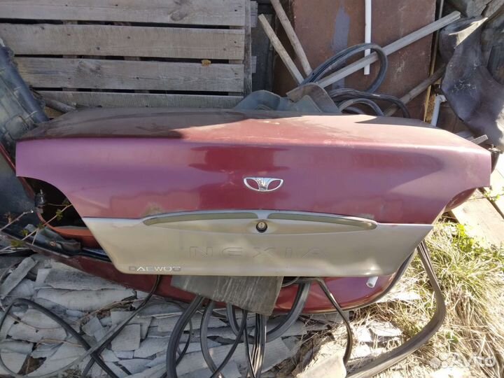 Крышка багажника daewoo nexia