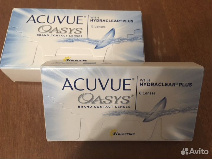Линзы acuvue oasys двухнедельные -8.5