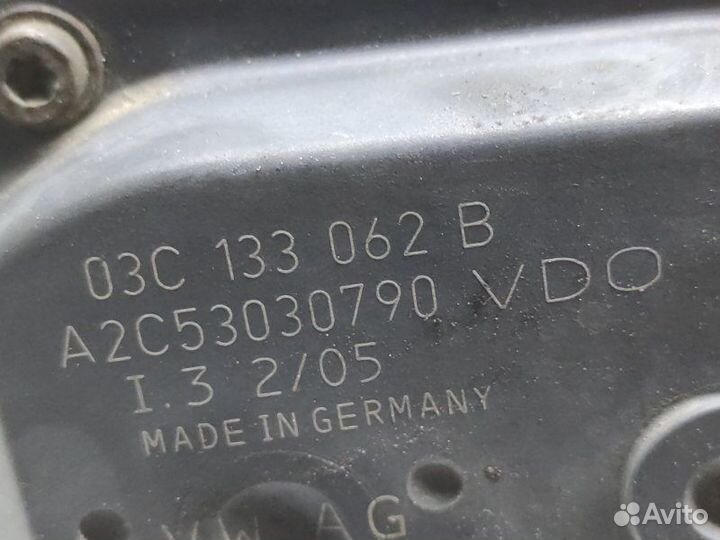 Дроссельная заслонка Volkswagen Polo 4 1.2 BME