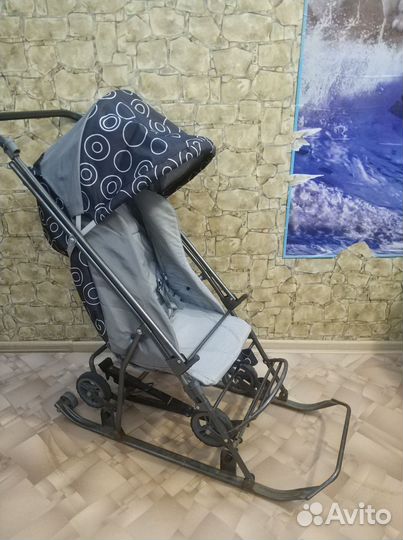 Санки коляска