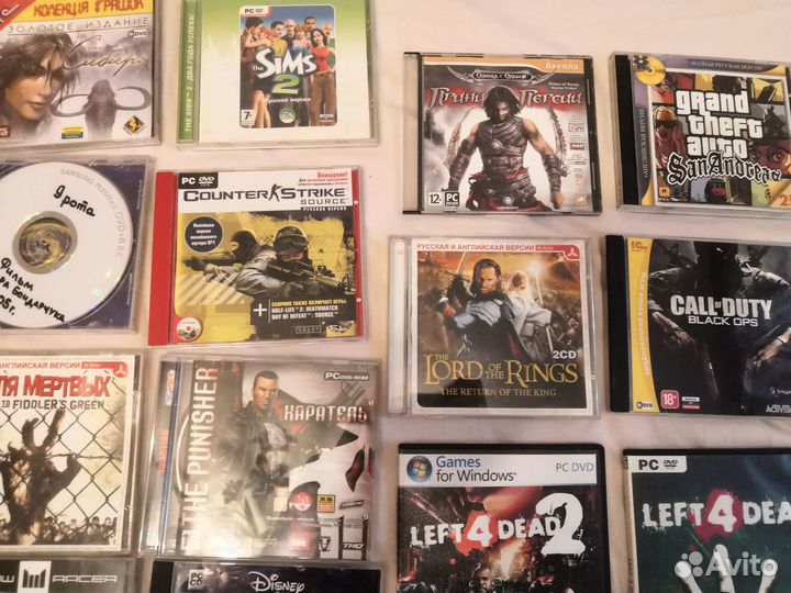 Диски с играми на пк