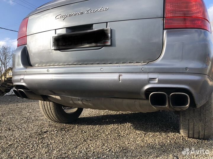 Бампер Porsche Cayenne turbo 955 957
