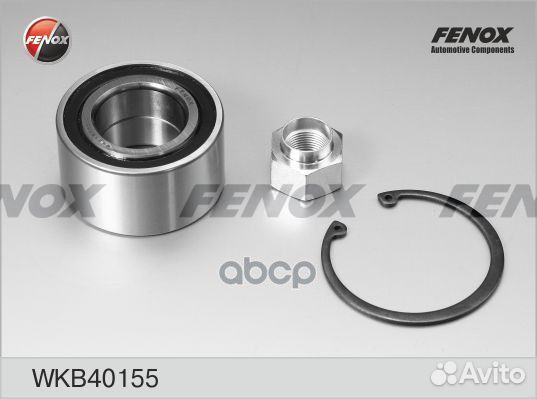 Подшипник ступицы, комплект перед прав/лев