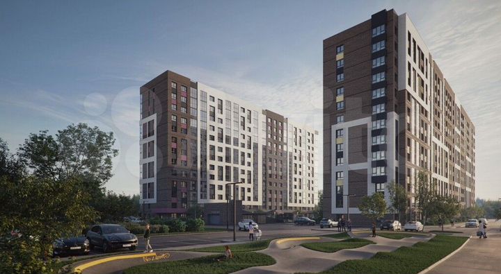 1-к. квартира, 39,1 м², 3/13 эт.