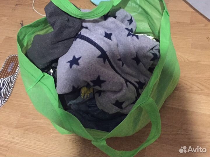 Пакет детских вещей на мальчика от 0 до 9 месяцев