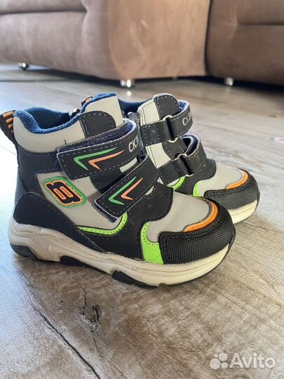 Ботинки для мальчика демисезонные 22 размер