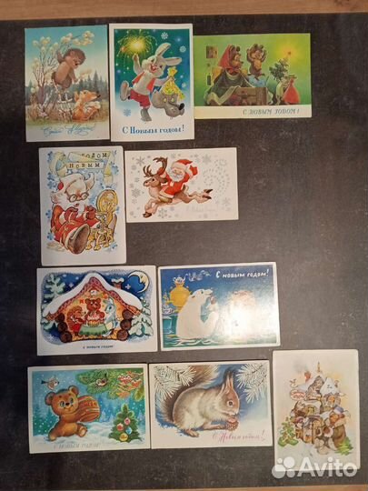 Открытки С Новым годом СССР