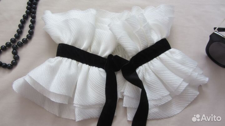 Шелковый воротник Stefanel