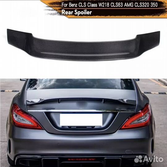 Mercedes w218 спойлер утка carbon оригинал