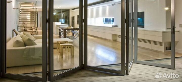 Алюминиевые окна рамы-купе