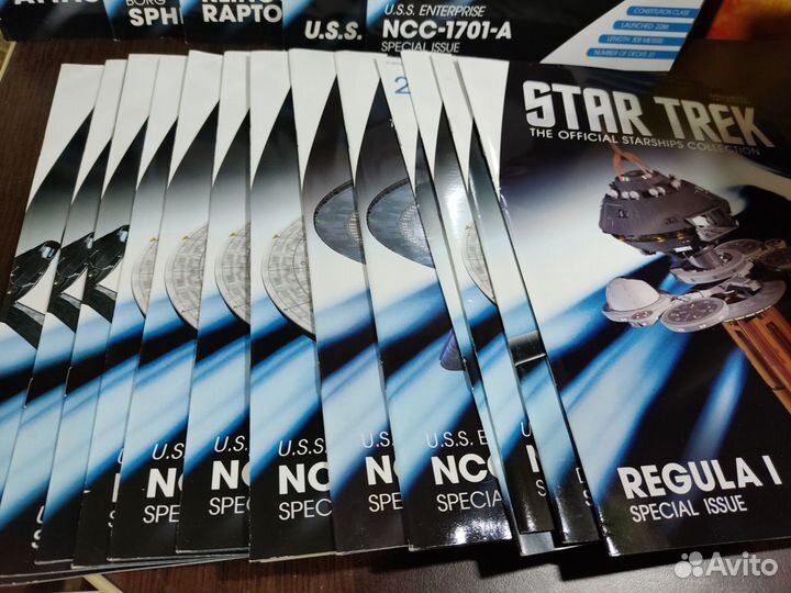 Журналы Eaglemoss Star Trek Star Wars DC 007 идр