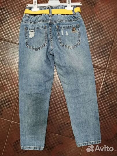 Джинсы для девочки 116