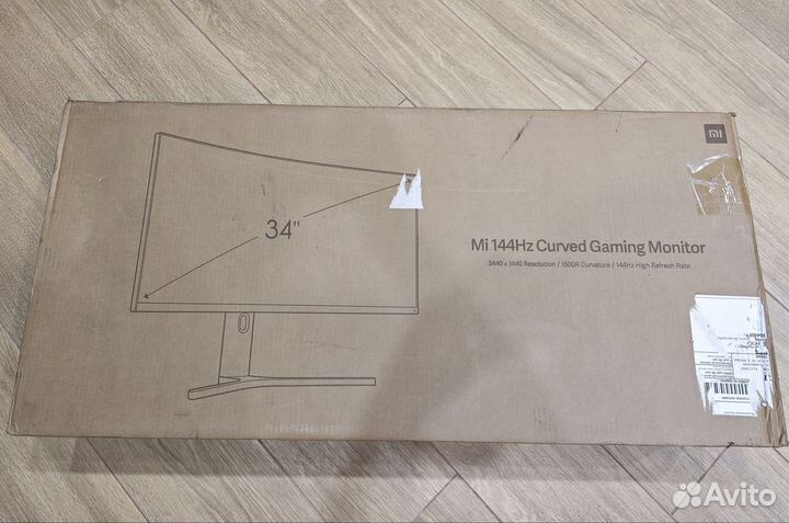Монитор Xiaomi Curved Gaming Monitor 34