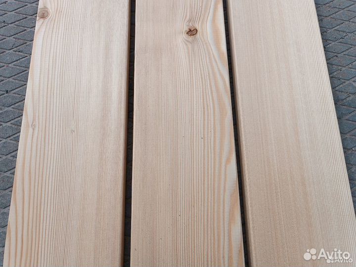 Террасная доска лиственница 28х142х1м 4м сорт ав