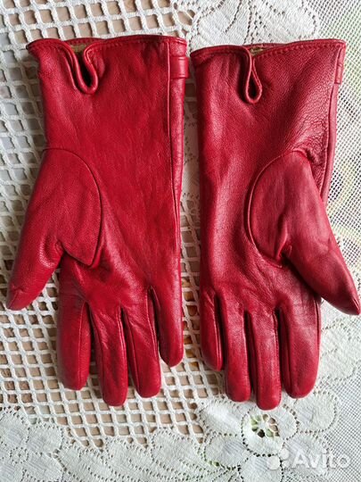 Перчатки нат.кожа р.6,5-7