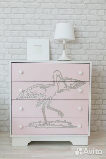 Комод детский 4 ящика