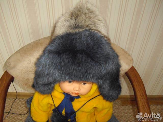 Шапка меховая из песца