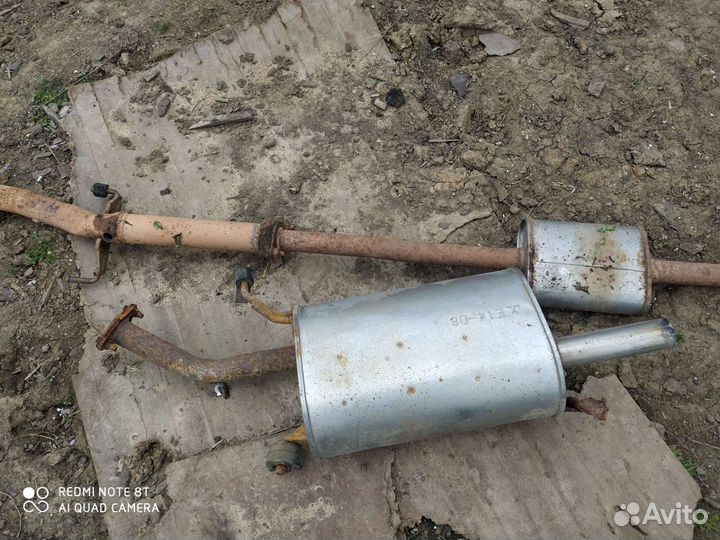 Глушитель резонатор мицубиси лансер 9