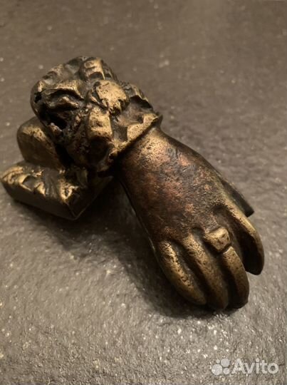 Дверной молоток с состаренным эффектом (бронза)