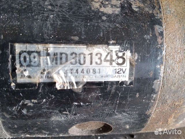 Стартер mitsubishi colt