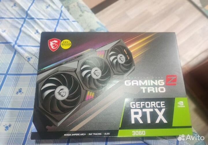 Видеокарта rtx 3060 12 гб