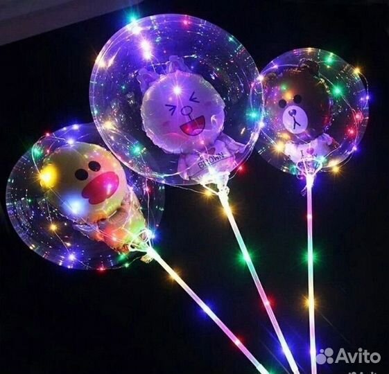 Светящиеся шары вертолётики игрушки оптом 210