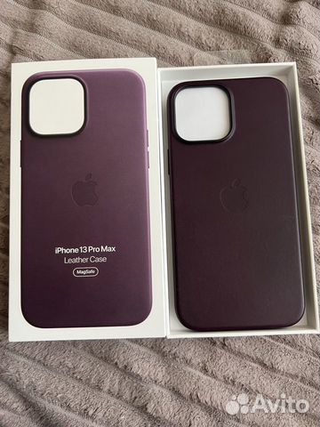 Чехол Apple iPhone 13 Pro Max Leather MagSafe