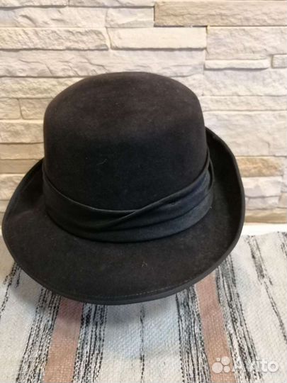 Женская фетровая шляпка