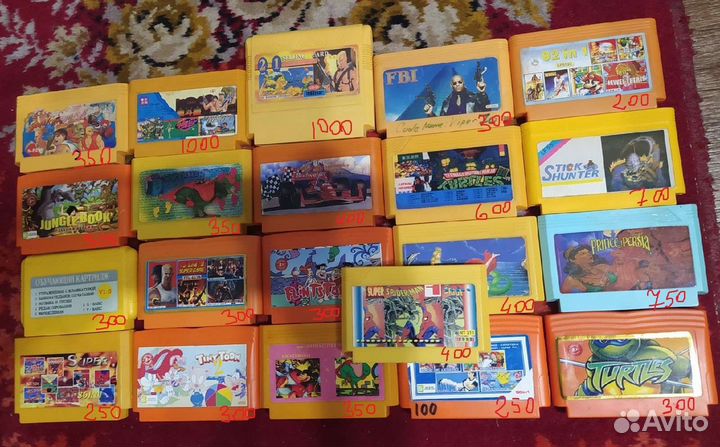 Картриджи Денди (Dendy)