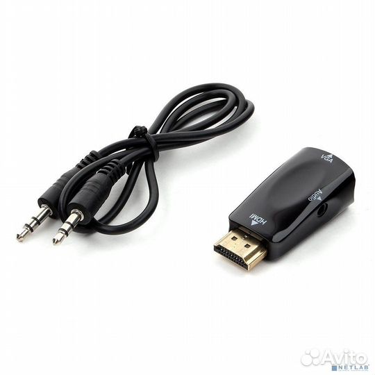 Gembird Переходник hdmi-VGA Cablexpert, 19M/15F (A
