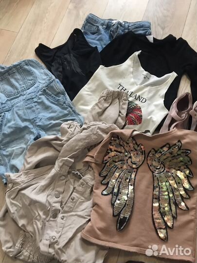 Вещи пакетом 5-7 девочка