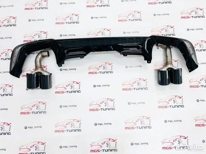 Диффузор с насадками X3M F97 BMW X3 Series G01