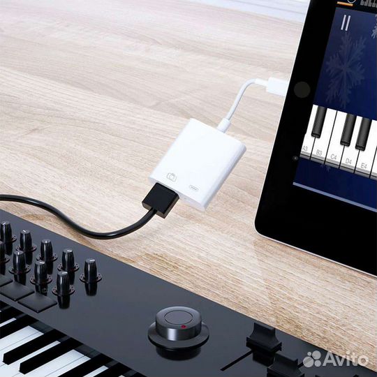 OTG-Переходник на iPhone/iPad