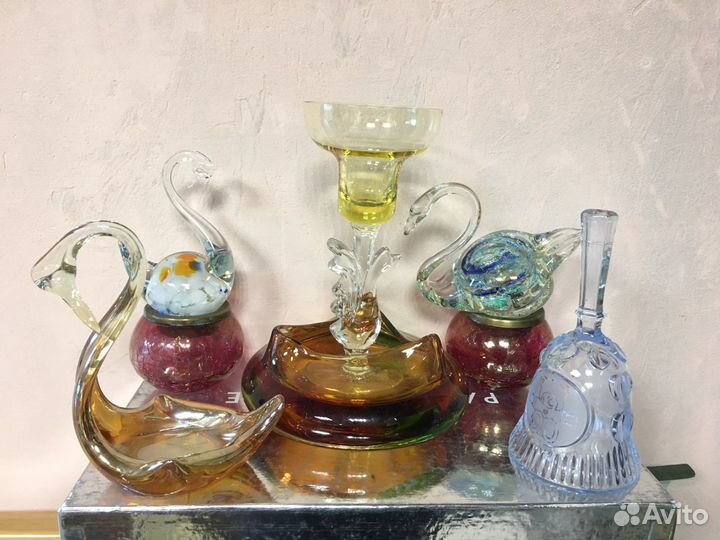 Стеклянная посуда СССР, чсср Богемия