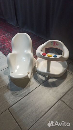 Горка для купания и сидение детское для ванны