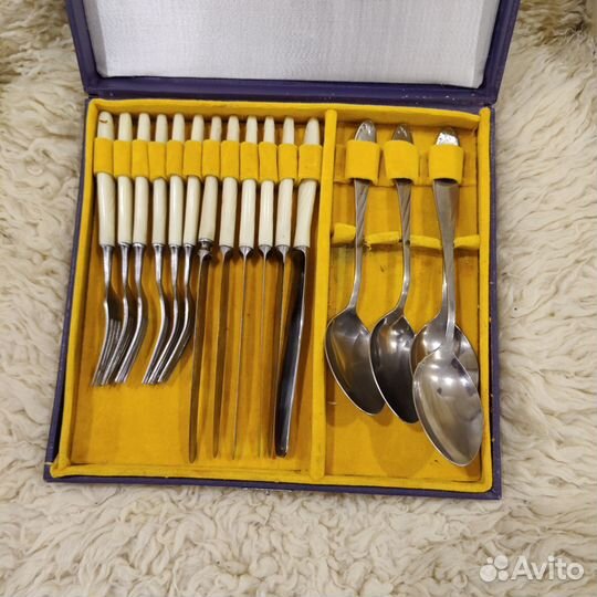 Столовый набор ложки и вилки СССР