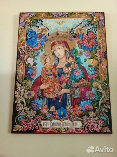 Икона Божьей Матери Неувядаемый Цвет